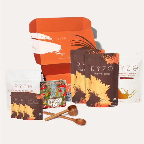 RYZE Starter Gift Set (2 Coffees + 1 Creamer)