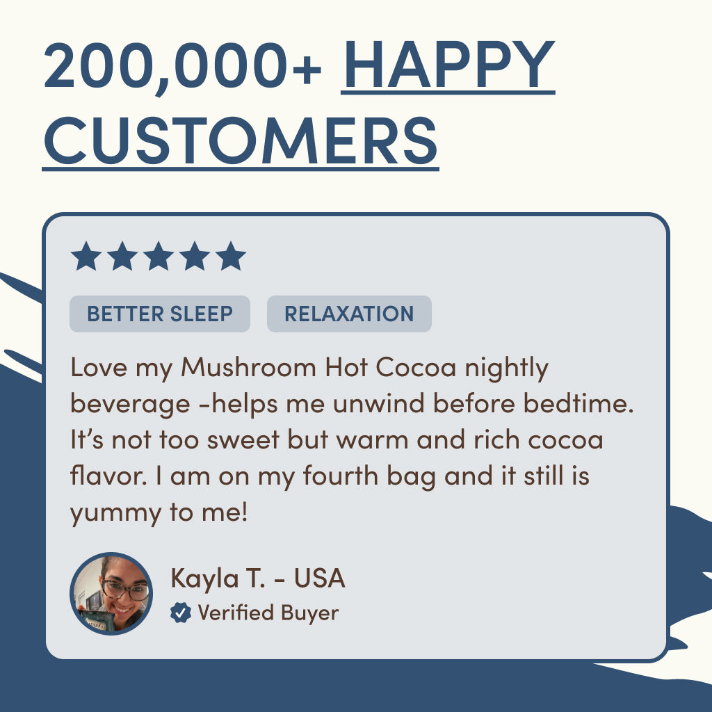 RYZE Nighttime Mushroom Cocoa Starter Bag