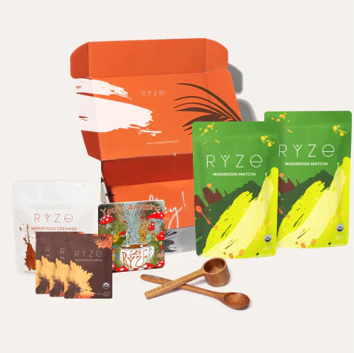 Mushroom Matcha Starter Kit (60 Servings)