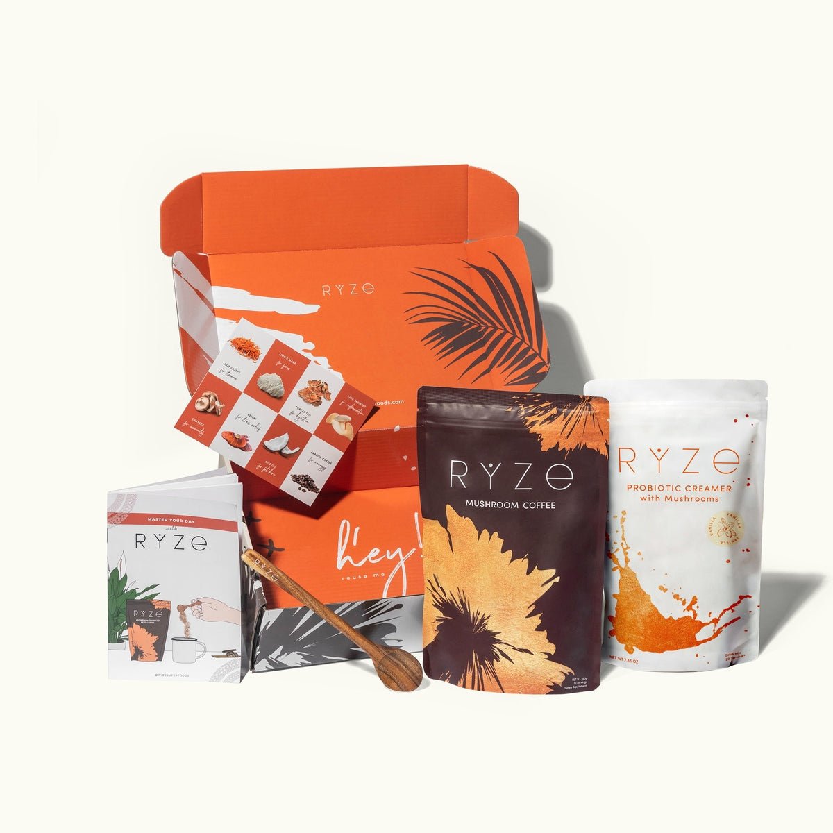 RYZE Bundle (Mushroom Coffee + Probiotic Creamer)