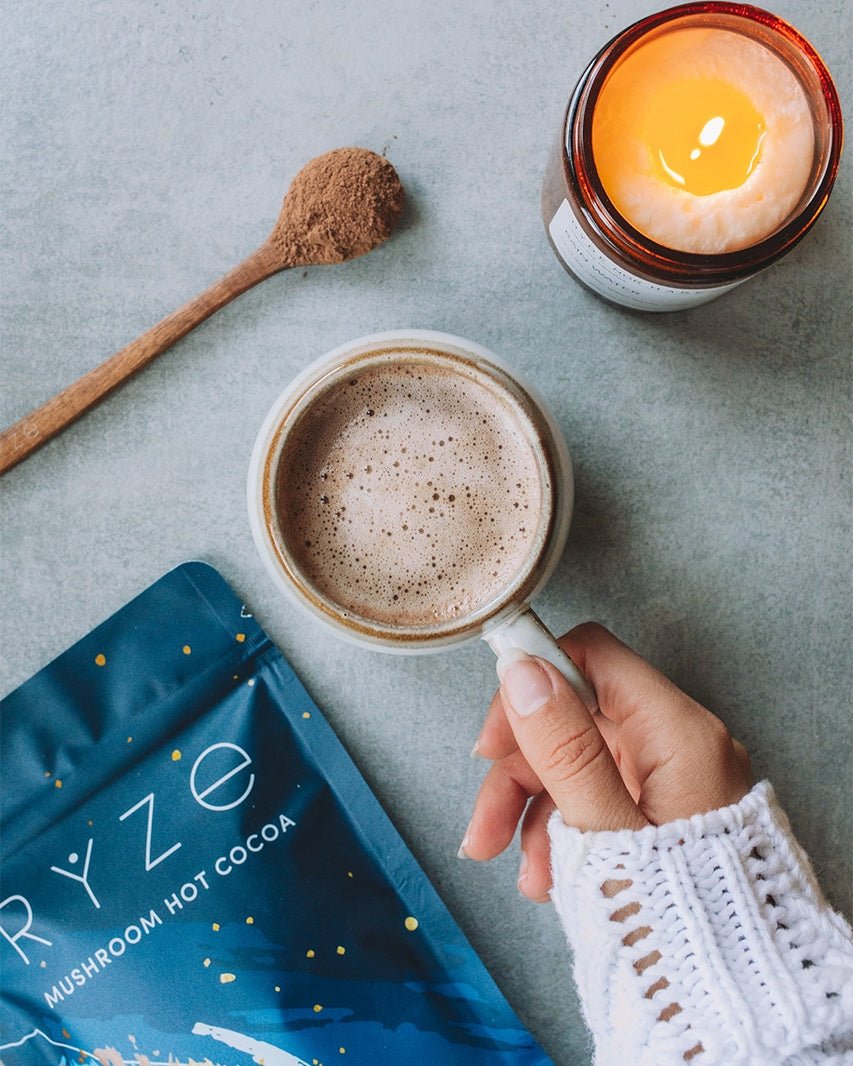 Try our Mushroom Hot Cocoa 50% OFF!